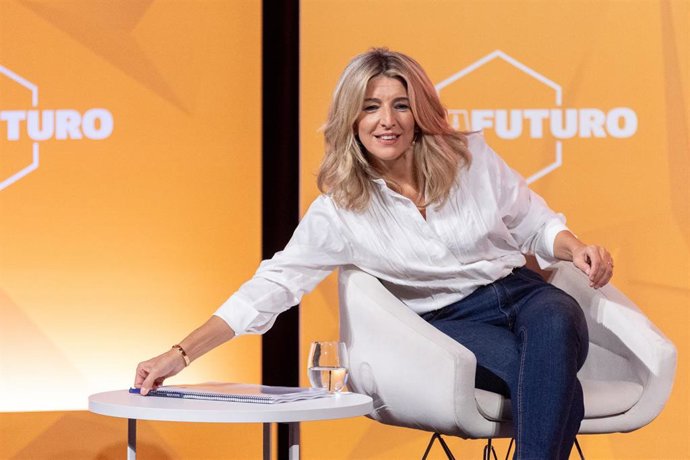 La vicepresidenta segunda y ministra de Trabajo y Economía Social en funciones, Yolanda Díaz, el foro Metafuturo