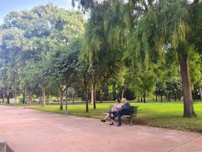 Archivo - Jardín en Valncia