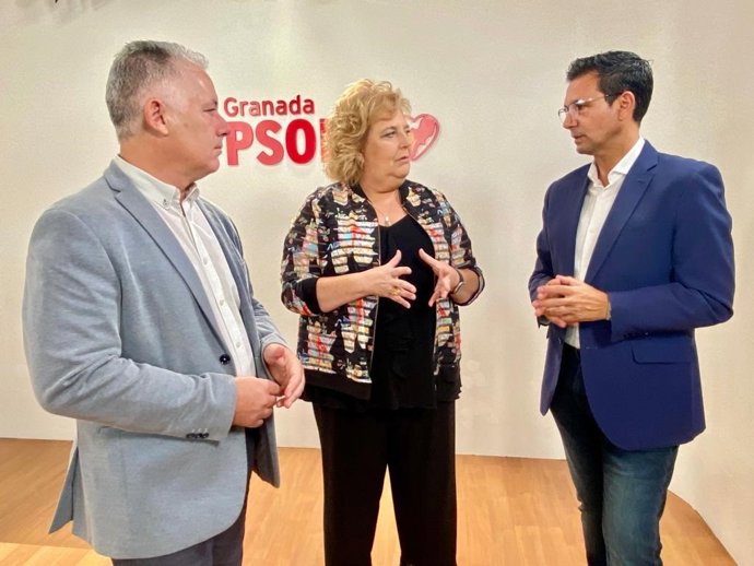 José María Villegas, Fátima Gómez y Paco Cuenca