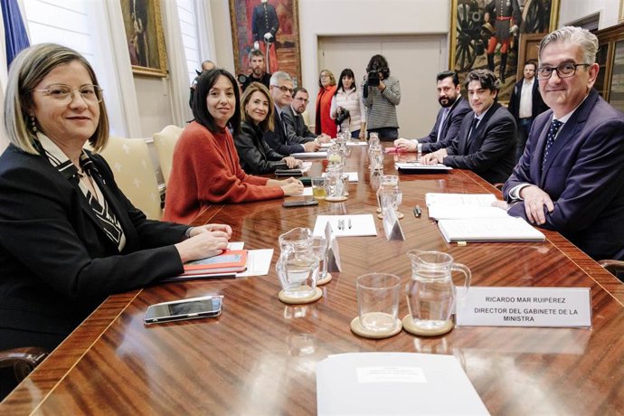 Archivo - Última reunión entre el Ministerio y la consejería de Vivienda y Transportes de la Comunidad de Madrid