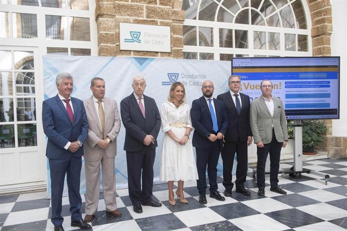 Presentación de la campaña 'Cádiz Vale Más' de la Diputación de Cádiz