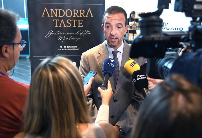 Archivo - El ministre de Turisme d'Andorra, Jordi Torres