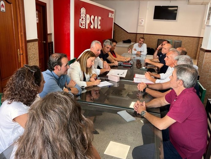 Reunión de cargos del PSOE en la Sierra.