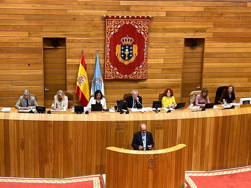 El portavoz de la comisión promotora para corregir el Himno de Galicia, Manuel Ferreiro