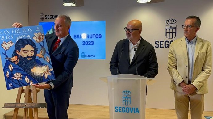 Un momento de la presentación de las fiestas patronales de Segovia.