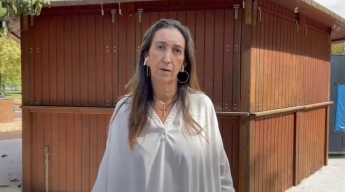 Paula Badanelli en la Ciudad de los Niños.