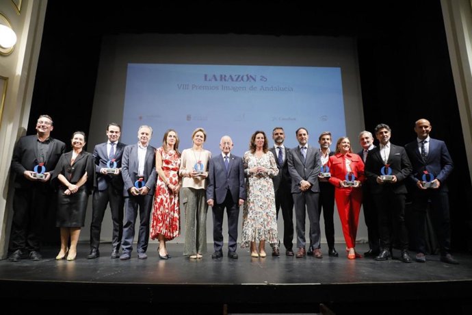 VIII Premios Imagen de Andalucía organizados por el periódico La Razón en Almería