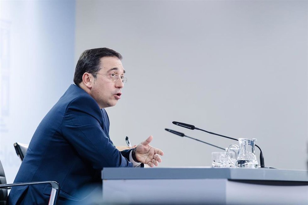 El ministro de Asuntos Exteriores, Unión Europea y Cooperación en funciones, José Manuel Albares