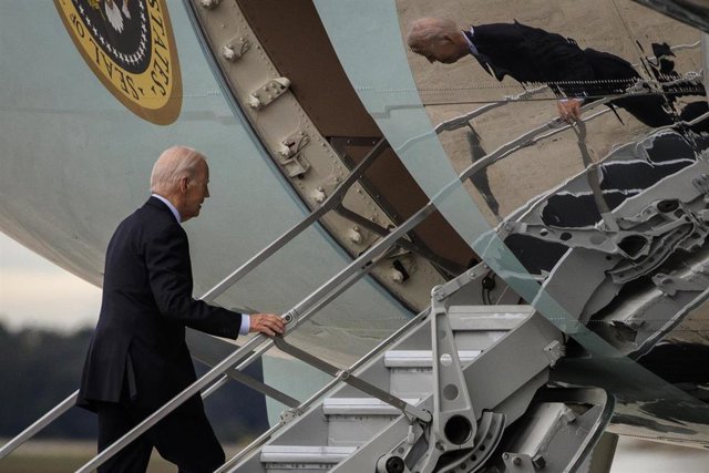 El presidente de EEUU, Joe Biden, inicia su viaje a Israel