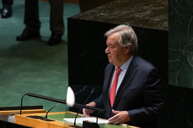El secretario general de la ONU, António Guterres