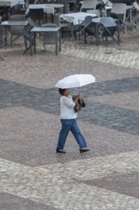 Aviso amarillo por lluvias y vientos este jueves en varios puntos de la región