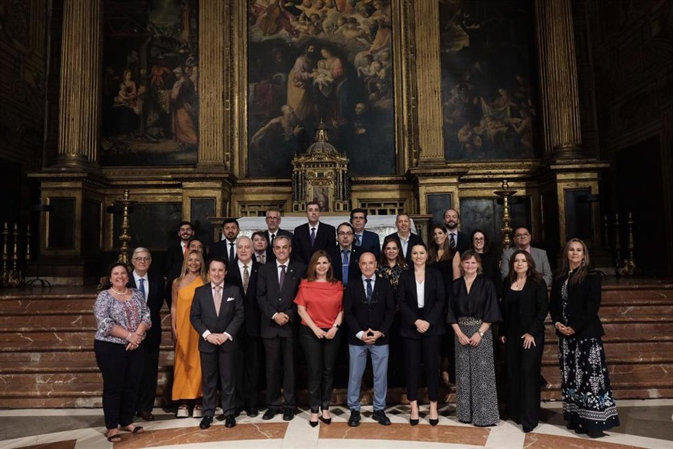 La Iglesia de la Anunciación acoge científicos de la recién creada Red de Investigadores Patrimonialistas de Hispanoamérica.