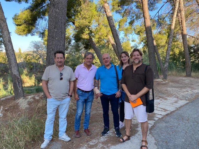 Representantes vecinales de Puente Nuevo.