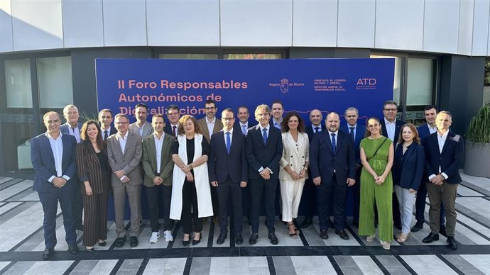 Las jornadas han reunido en la Región de Murcia a los responsables de digitalización y telecomunicaciones de todas las comunidades autónomas