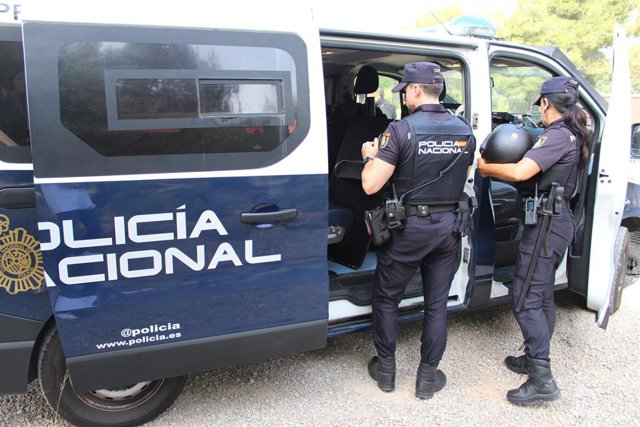 Imagen de agentes de la Policía Nacional.