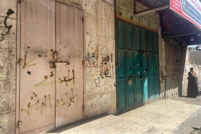 Jornada de huelga general en Ramala tras la muerte de un palestino por disparos del Ejército de Israel durante una operación en Cisjordania