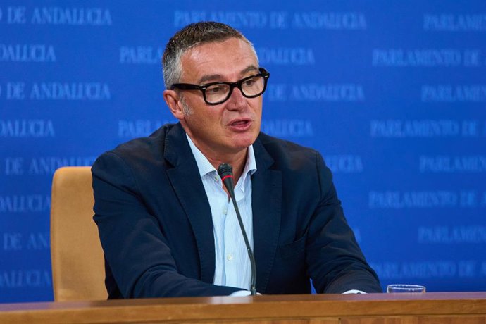 El portavoz del Grupo Parlamentario Vox, Manuel Gavira, en una imagen de archivo