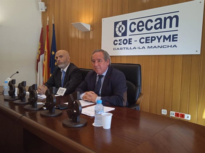 El presidente de Cecam, Ángel Nicolás
