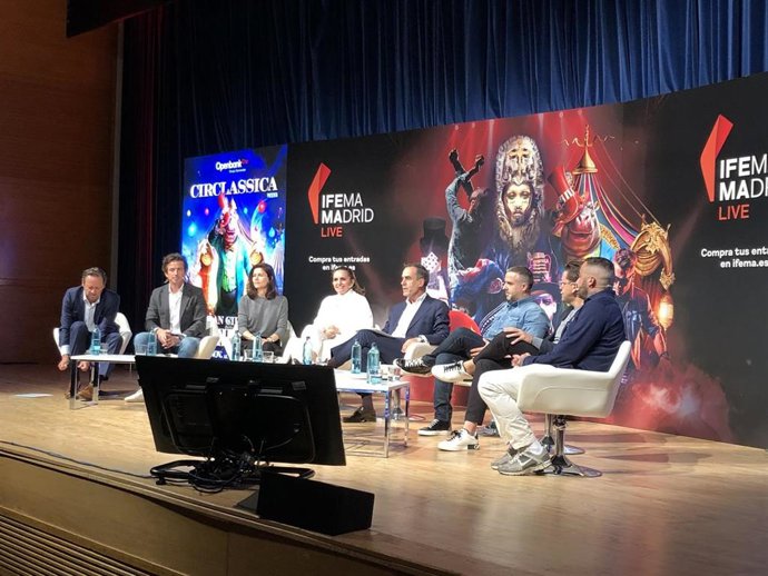 Presentación de la programación de eventos de ocio y espectáculos de Ifema Madrid Live para la temporada de otoño y Navidad.