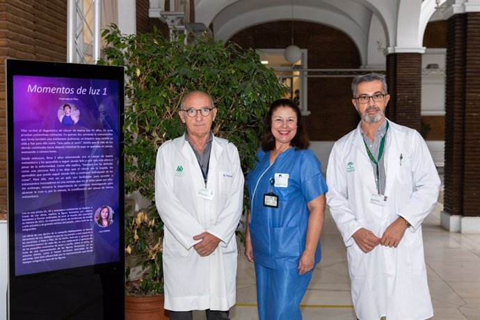 [Medios.Sevilla.Csalud] La Exposición Digital Sobre Cáncer De Mama Metastásico De Lamquefalta Llega Al Virgen Del Rocío