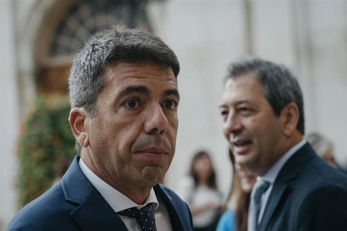 Archivo - El president de la Generalitat, Carlos Mazón