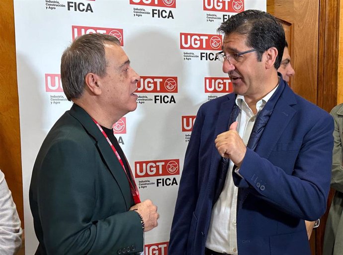 El vicepresidente segundo de la Junta de Comunidades de Castilla-La Mancha, en las jornadas de FICA UGT en Ciudad Real.