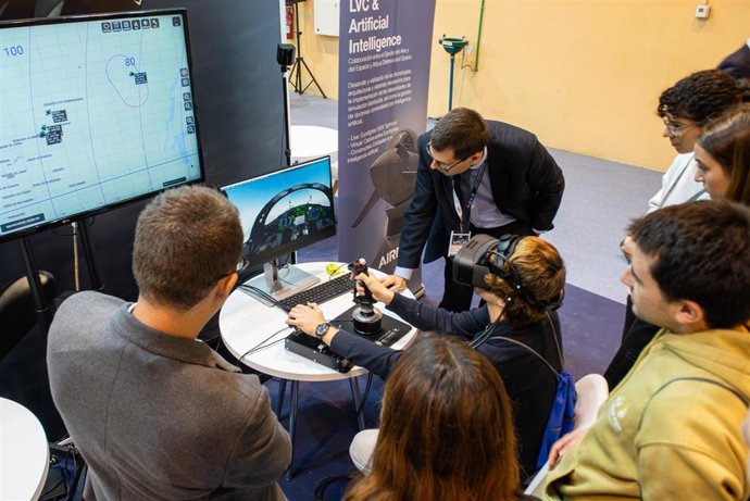 Jornadas de Demostración Tecnológica BACSI, en la Base Aérea de los Llanos, en Albacete, Castilla-La Mancha.