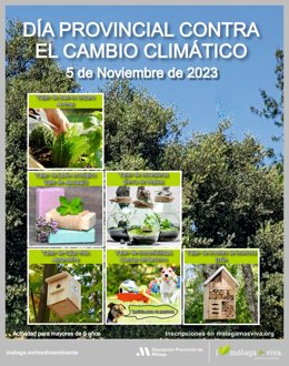 Unas 600 personas participarán en talleres sobre sostenibilidad por el Día Provincial contra el Cambio Climático