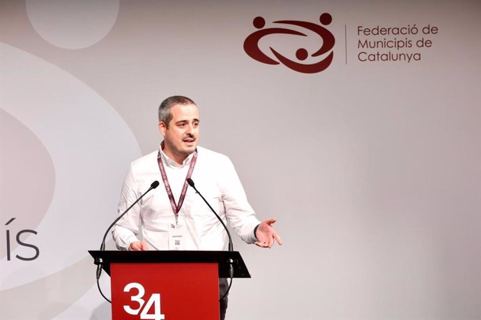 El presidente de la Federació de Municipis de Catalunya, Eduard Rivas.