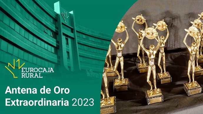 Eurocaja Rural, galardonada con la 'Antena de Oro' de la Federación de Asociaciones de Radio y Televisión de España.