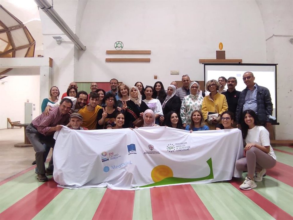 Visita de estudio a la región italiana de Apulia enmarcada en el proyecto europeo 'MedSNAIL' liderado por la Federación Andaluza de Municipios y Provincias (FAMP).