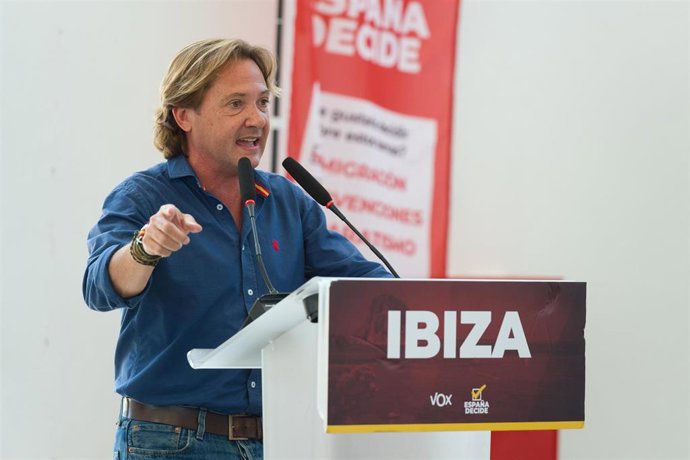 Archivo - El diputado de Vox por Baleares, Jorge Campos Asensi.
