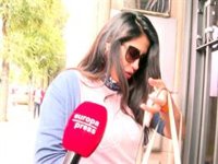 Gabriela Guillén, molesta de que sigan hablando de ella, suspira con fuerza ante las últimas informaciones