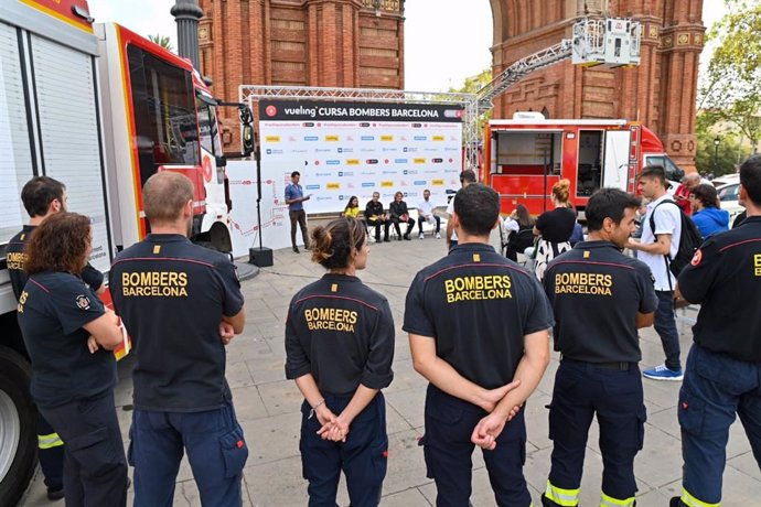 Presentación de la 24 edición de la Vueling Cursa de Bombers 2023