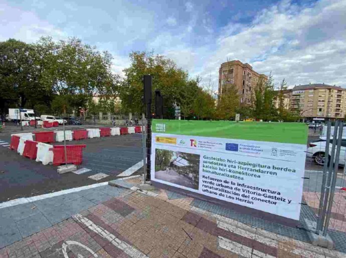 Inicio de las obras en Los Herrán