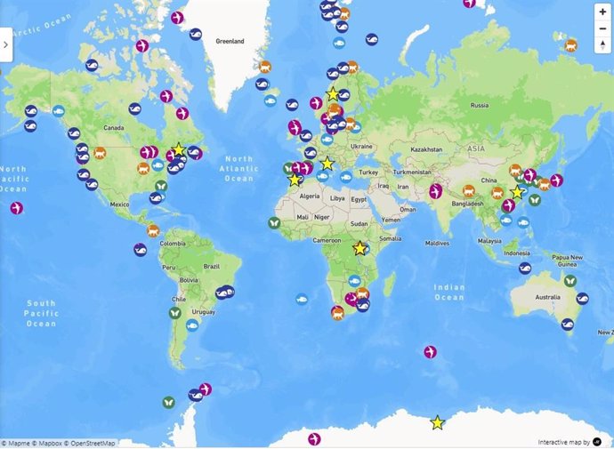 Más de 150 especies de animales salvajes en todos los continentes están contaminadas con sustancias químicas retardantes de llama nocivas.