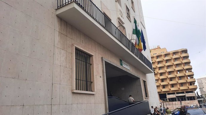 Fachada de la Audiencia Provincial de Huelva.