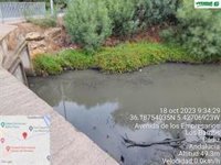 Verdemar va a denunciar ante la Junta vertidos de aguas residuales en el río Guarranque en Los Barrios (Cádiz)