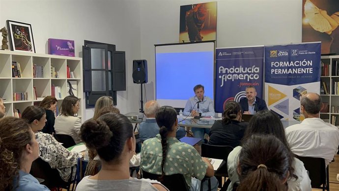 Alumnos del curso universitario en Gestión Cultural del Flamenco.