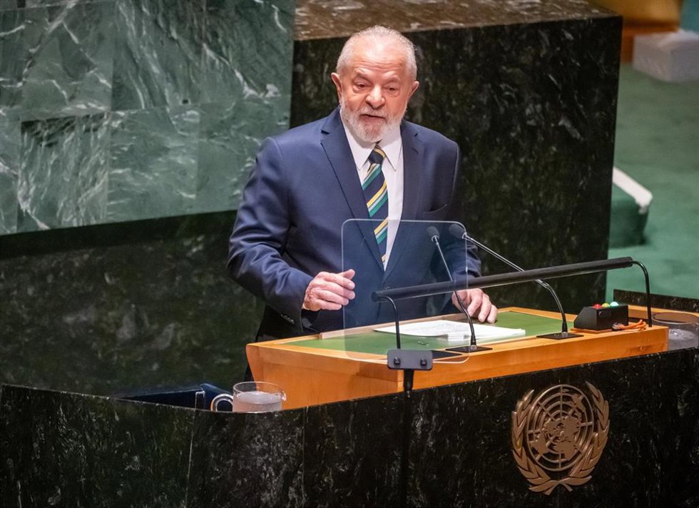 El presidente de Brasil, Luiz Inácio Lula da Silva