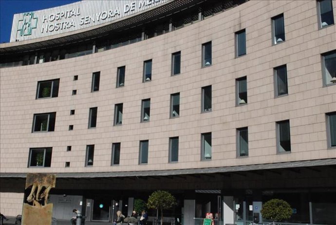 Vista exterior de l'hospital Nostra Senyora de Meritxell