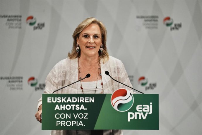 Archivo - La presidenta del Bizkai Buru Batzar de EAJ-PNV, Itxaso Atutxa.