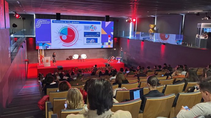 La tecnología 'Smart Net Zero' de TrueWorld, en marcha en el 'Sport Sustainability Summit 2023'.