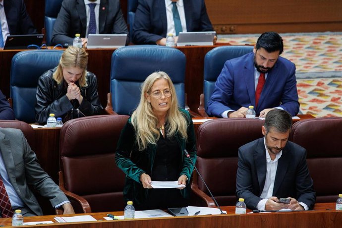 La consejera de Economía, Hacienda y Empleo, Rocío Albert. Archivo.