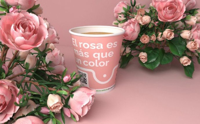 Alliance Vending lanza un millón de vasos rosas de café junto a la Asociación Española contra el Cáncer