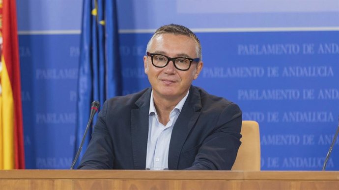 El portavoz del grupo de Vox en el Parlamento de Andalucía.