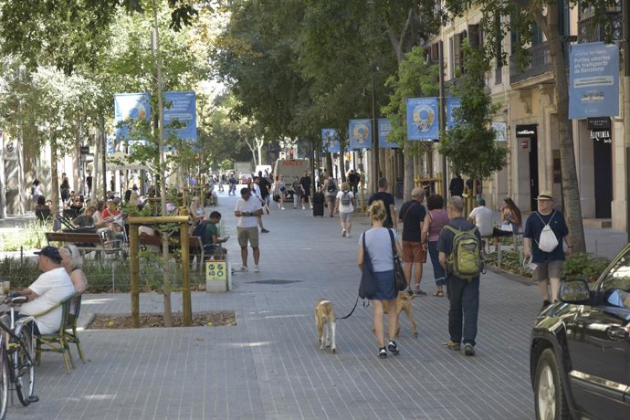 Archivo - Imatge del carrer Consell de Cent