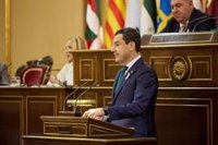 Moreno defiende en el Senado la igualdad entre españoles frente a una amnistía que sería un "retroceso" de la democracia