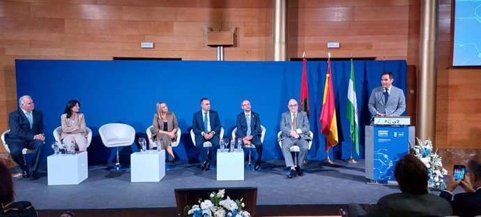 Inauguración en Granada del VII Congreso andaluz del Consejo de Secretarios, Interventores y Tesoreros de la Administración Local (Cosital).