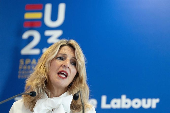 La vicepresidenta segunda y ministra de Trabajo y Economía Social en funciones, Yolanda Díaz.